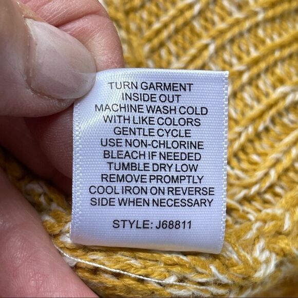 It's Our Time Cable Knit Cowl Neck Sweater - Picture 4 of 9